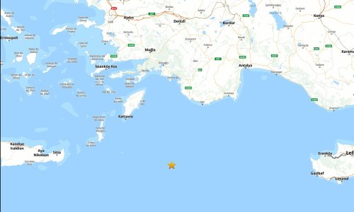 AKDENİZ'DE 4,5 BÜYÜKLÜĞÜNDE DEPREM