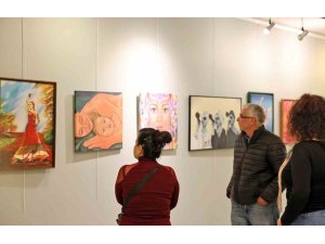 ’İLK CEMRE’ SERGİSİ SANATSEVERLERLE BULUŞTU