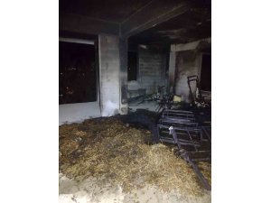 MANAVGAT’TA ARDİYE YANGINI KORKUTTU