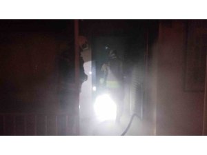 İSKENDERUN’DA  EV YANGINI