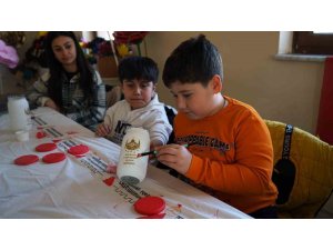 KAHRAMANMARAŞ’TA ÇOCUKLAR RAMAZAN KANDİLİ TASARLADI