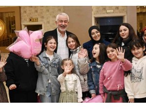 BAŞKAN BAŞDEĞİRMEN, ÇOCUKLARLA İFTARDA BULUŞTU