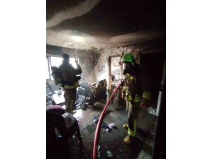 KAHRAMANMARAŞ’TA İKAMET YANGINI