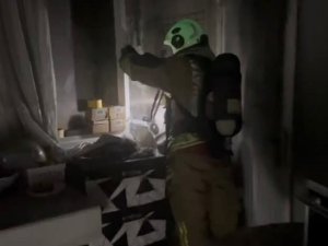 İSKENDERUN’DA EV YANGINI