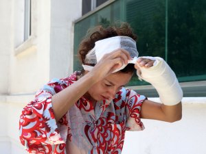 SAVCI, EŞİNİ DARBETTİĞİ ÖNE SÜRÜLEN SANIĞA 20 YILA KADAR HAPİS İSTEDİ