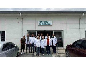 DEFNE DEVLET HASTANESİ FİZİK TEDAVİ ÜNİTESİ 300 BİN SEANS GERÇEKLEŞTİRDİ