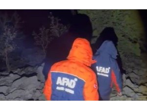 KAHRAMANMARAŞ’TA MAHSUR KALAN 8 DAĞCI KURTARILDI