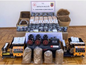 KUMLUCA’DA 150 KİLO KIYILMIŞ TÜTÜN ELE GEÇİRİLDİ