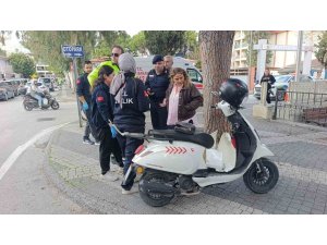 EHLİYETSİZ VE MUAYENESİ GEÇMİŞ MOTOSİKLETLE KAZA YAPTI 42 BİN LİRA CEZA UYGULANDI