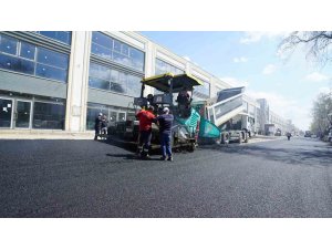 KAHRAMANMARAŞ’TA YAPIMI TAMAMLANAN TOPTANCILAR SİTESİ YOLUNA ASFALT