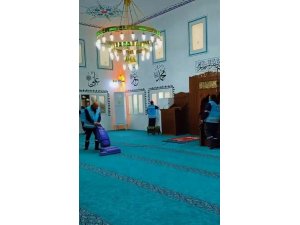 ANTAKYA’DA İBADETHANE TEMİZLİĞİ ÇALIŞMALARI SÜRÜYOR