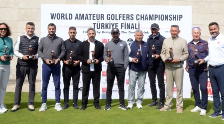 DÜNYA AMATÖR GOLFÇÜLER ŞAMPİYONASI TÜRKİYE FİNALİ SONA ERDİ