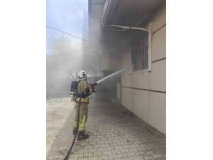 ANTAKYA’DA EV YANGINI