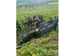 TAKLA ATAN PATPATIN SÜRÜCÜSÜ YARALANDI