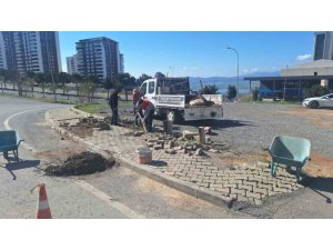 ONİKİŞUBAT BELEDİYESİ’NDEN 9 FARKLI MAHALLEDE EŞ ZAMANLI KALDIRIM VE YOL ÇALIŞMASI