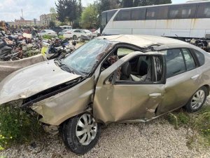 TARSUS’TA FECİ KAZA: 2 ÖLÜ, 2 YARALI