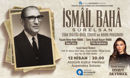 İSMAİL BAHA SÜRELSAN ANISINA ÖDÜL TÖRENİ