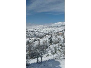 KAHRAMANMARAŞ’IN YÜKSEK KESİMLERİNDE KAR ETKİLİ OLDU