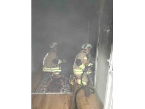 KAHRAMANMARAŞ’TA İKAMETTE YANGIN