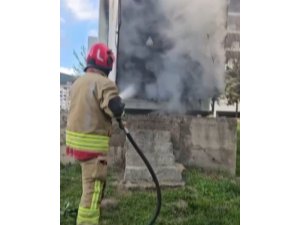 KAHRAMANMARAŞ’TA TRAFODA YANGINI PANİĞİ