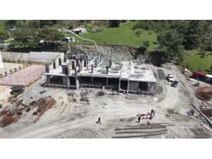 VALİ MASATLI BELEN’DE OKUL İNŞAATINI İNCELEDİ