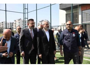 BAŞKAN ÖNTÜRK ARSUZ’DAKİ YATIRIMLARI İNCELEDİ