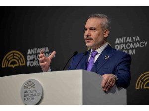 DIŞİŞLERİ BAKANI HAKAN FİDAN: "BİZ İSRAİL GİBİ DEĞİLİZ, ONLAR GKRY İLE BİRLİKTE MÜSLÜMAN ÜLKELERE KARŞI BİR ASKERİ İTTİFAK KURDULAR"