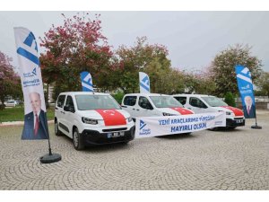 YÜREĞİR BELEDİYESİ, FİLOSUNA 3 YENİ ARAÇ EKLEDİ
