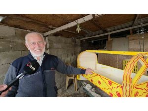 MESLEĞİNE ÖMRÜNÜ ADAYAN TAHTA BEŞİK USTASI, SANATINI YAŞATACAK ÇIRAK BULAMADI