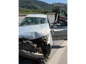 İSKENDERUN’DA TRAFİK KAZASI: 1 YARALI