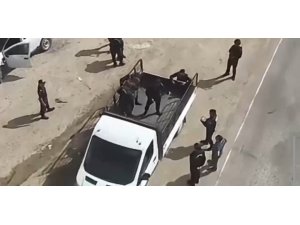"KASTEN ÖLDÜRMEDEN" ARANAN ŞAHIS DRON TAKİBİYLE KAMYONETTE YAKALANDI