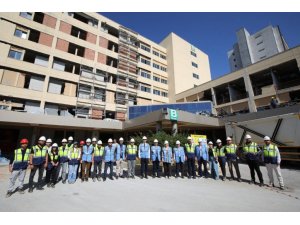 AKDENİZ ÜNİVERSİTESİ HASTANESİ YENİ İNŞAATI YÜZDE 30 TAMAMLANDI