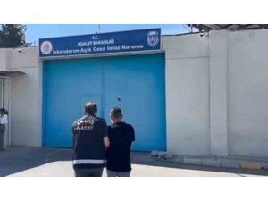 ARSUZ’DA HAPİS CEZASI BULUNAN ŞAHIS YAKALANDI