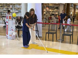 MERSİN’DE EMPATİ PARKURU İLE FARKINDALIK OLUŞTURULDU