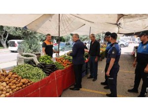 AKDENİZ ZABITASINDAN PAZARLARDA SIKI DENETİM