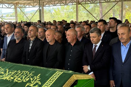 İŞ İNSANI AYDIN ÇAVUŞOĞLU SON YOLCULUĞUNA UĞURLANDI