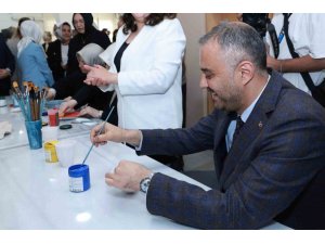 KADIN EMEĞİ SERAMİK ATÖLYESİ’NİN ESERLERİ GÖRÜCÜYE ÇIKTI