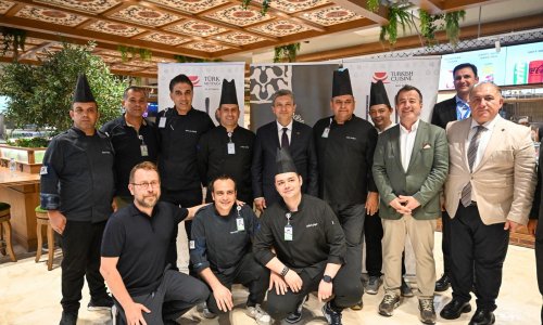 TÜRK MUTFAĞI ANTALYA HAVALİMANI’NDA TANITILIYOR