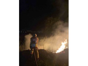KIRIKHAN’DA BAHÇE YANGINI