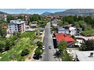 GÖKSUN’DA ATATÜRK VE YUNUS EMRE CADDELERİ YENİLENDİ