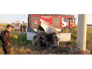 KAHRAMANMARAŞ’TA KAZA: 1 YARALI