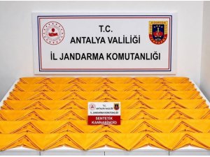 ALANYA’DA OTEL ODASINDA 537 BİN 600 KULLANIMLIK UYUŞTURUCU MADDE ELE GEÇİRİLDİ