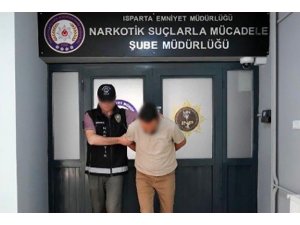 ISPARTA’DA UYUŞTURUCU TİCARETİ SUÇUNDAN 10 YIL HAPİS CEZASIYLA ARANAN ŞAHIS YAKALANDI