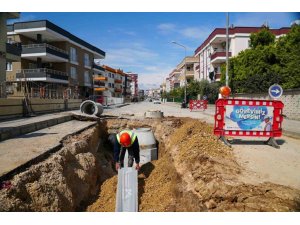 TARSUS’TA YAĞMURSUYU HATTI ÇALIŞMALARI TAMAMLANDI