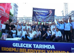 ERDEMLİ BELEDİYESİNDEN ÜRETİCİLERE ÖNEMLİ DESTEK