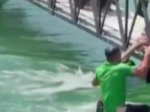 SULAMA KANALINDA CAN PAZARI: 2 KİŞİ SON ANDA KURTARILDI