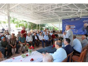 BAŞKAN YAPAR, YAYLACIK MAHALLESİ’NDE VATANDAŞLARLA BİR ARAYA GELDİ