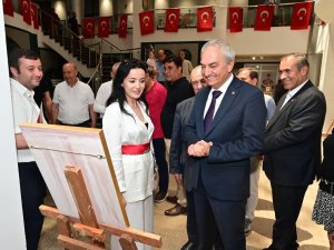 ISPARTA'NIN KOKUSU KEPEZ'DE SANATLA BULUŞTU