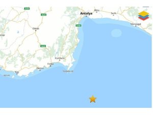 ANTALYA’DA 3.5 BÜYÜKLÜĞÜNDE DEPREM