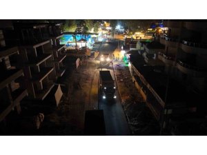 HBB,ARSUZ’DA YOL ÇALIŞMALARINI SÜRDÜRÜYOR
